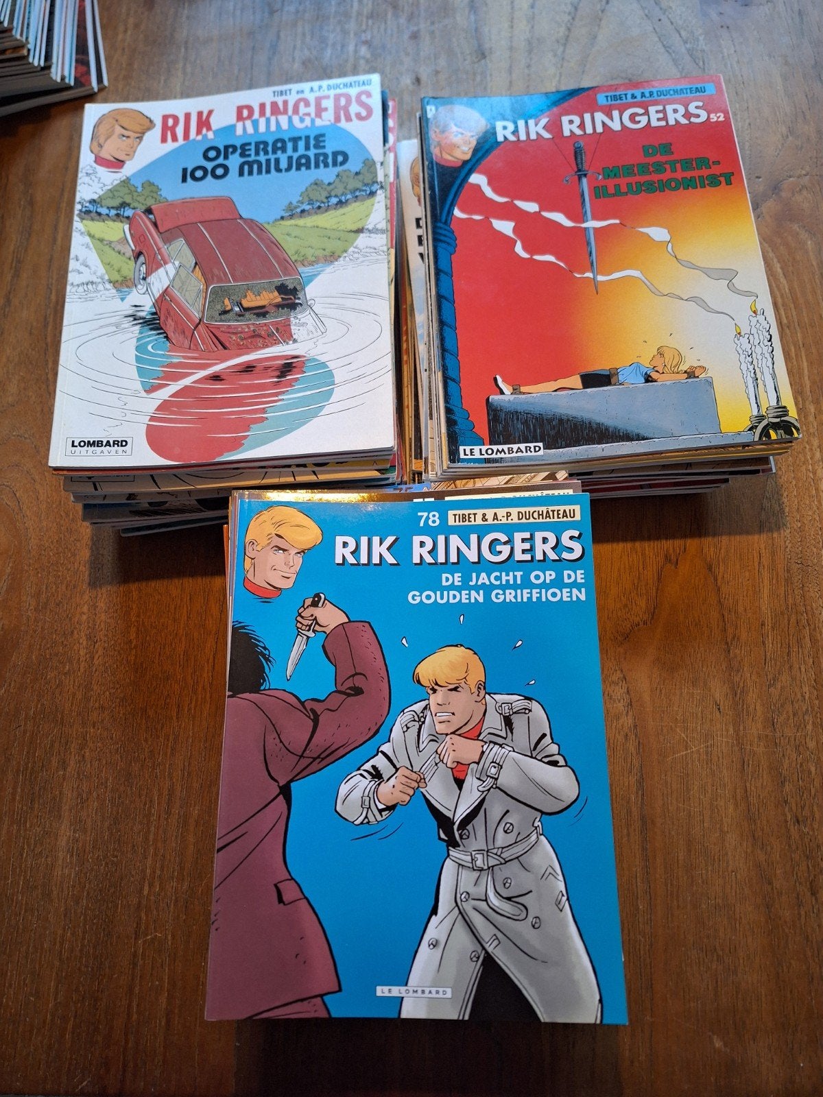 te koop serie rik ringers 78 delen, Meerdere stripboeken, Ophalen