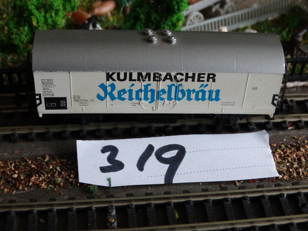 N-Spoor:FLM 2467, adv 319: bierwagen Kulmbacher Reichelbräu., Wagon, Ophalen of Verzenden, Zo goed als nieuw, Fleischmann