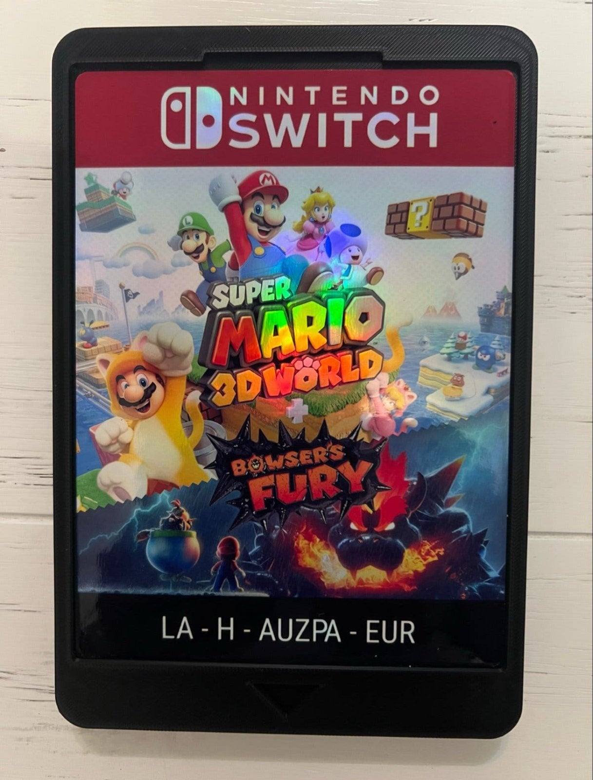 Super Mario Decoratieve Wandlijst Nintendo Switch Cartridge, Ophalen of Verzenden, Nieuw, Switch Original