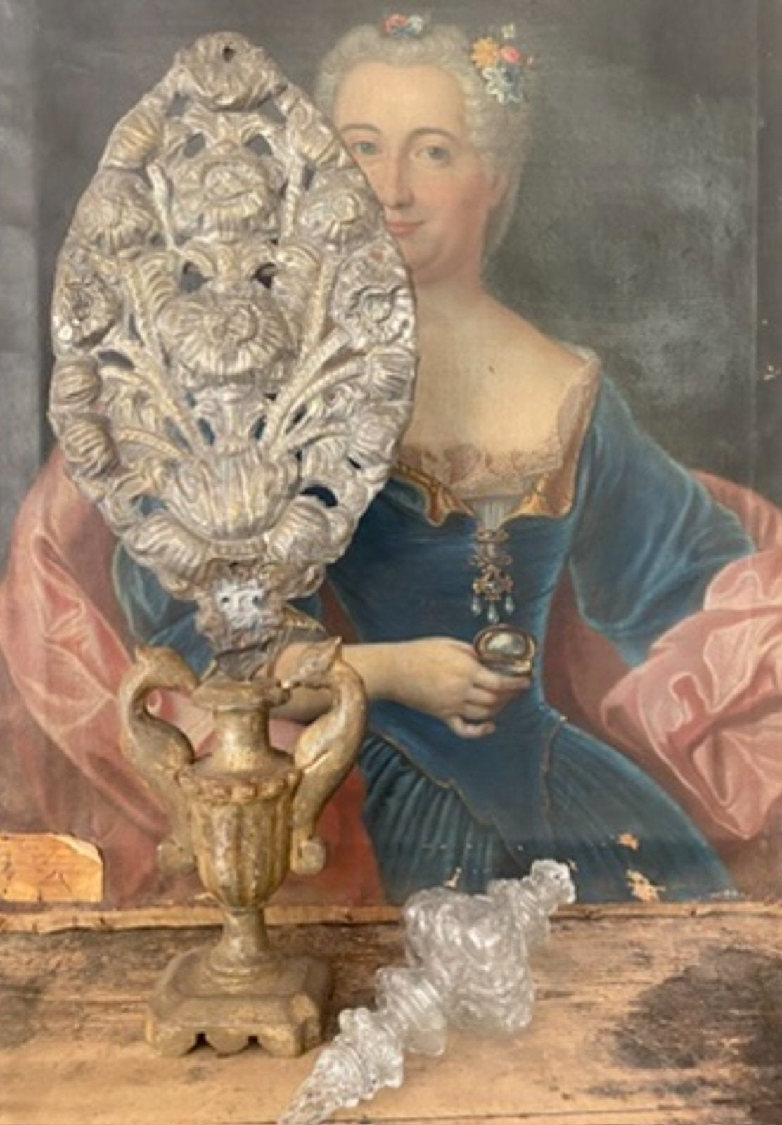 Antiek frans ornament, Ophalen of Verzenden