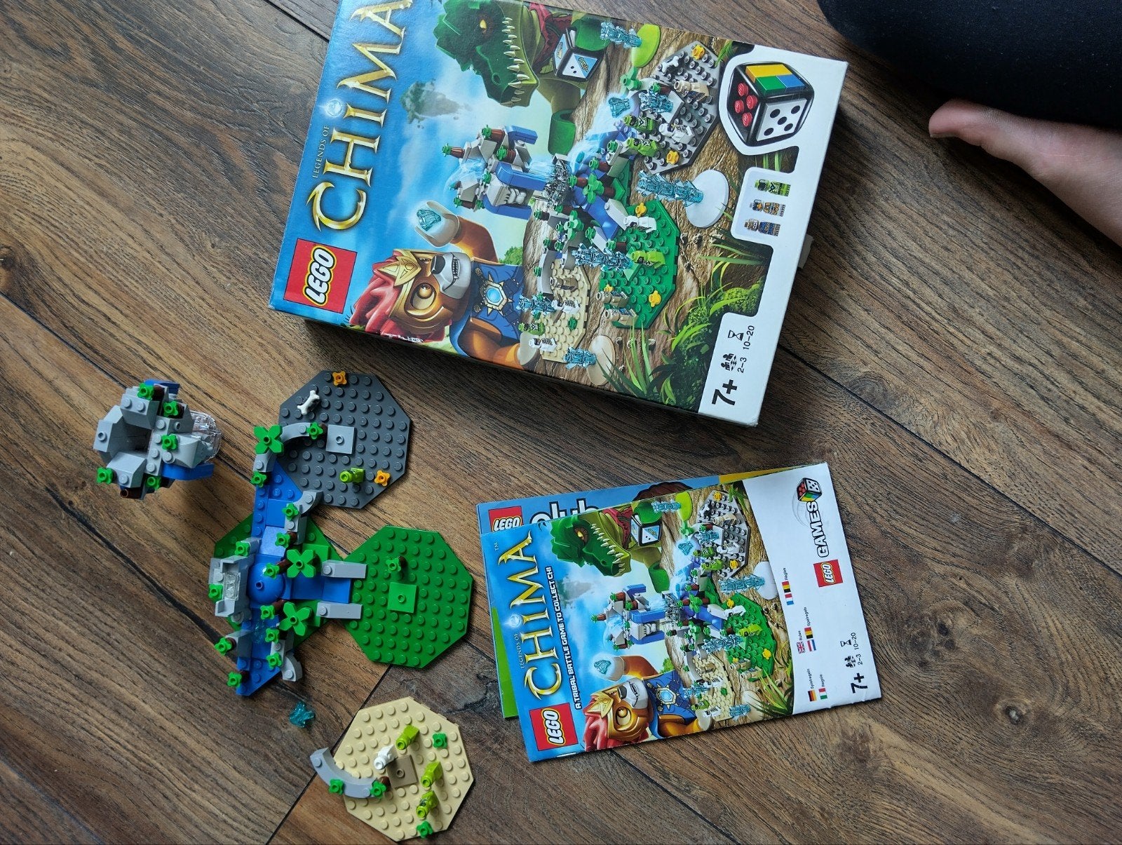 LEGO Chima Bordspel, Ophalen of Verzenden, Zo goed als nieuw, Overige merken