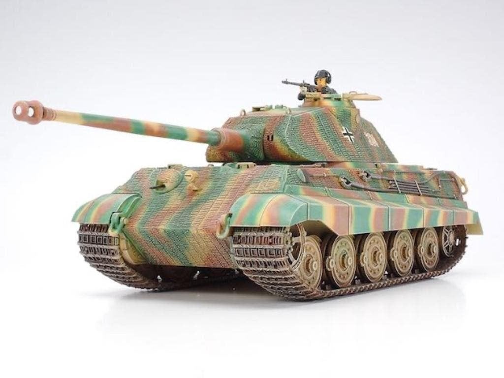 Tamiya	35169 King Tiger "Porsche Turret"  	1/35 incl Grille, Verzenden, Nieuw, 1:32 tot 1:50, Italeri