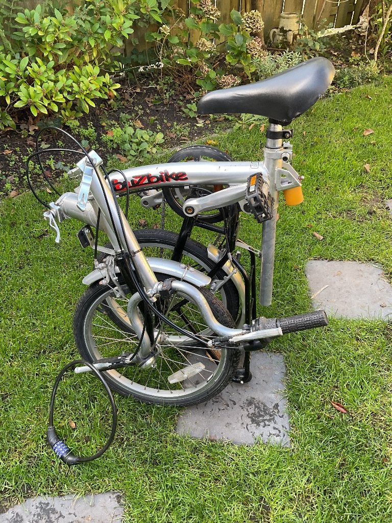 Vouwfiets, Fietsen en Brommers, Gebruikt, Velgrem, 16 tot 18 inch, Versnellingen