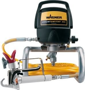 Wagner Powerpainter 60, Doe-het-zelf en Verbouw, Schildersmaterialen, Ophalen, Zo goed als nieuw, Verfspuit of Verfpomp