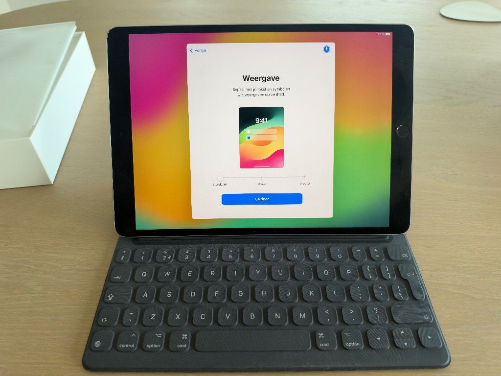 iPad pro 10,5 inch 64gb met keyboard, 10 inch, Apple iPad, Ophalen of Verzenden, Zo goed als nieuw