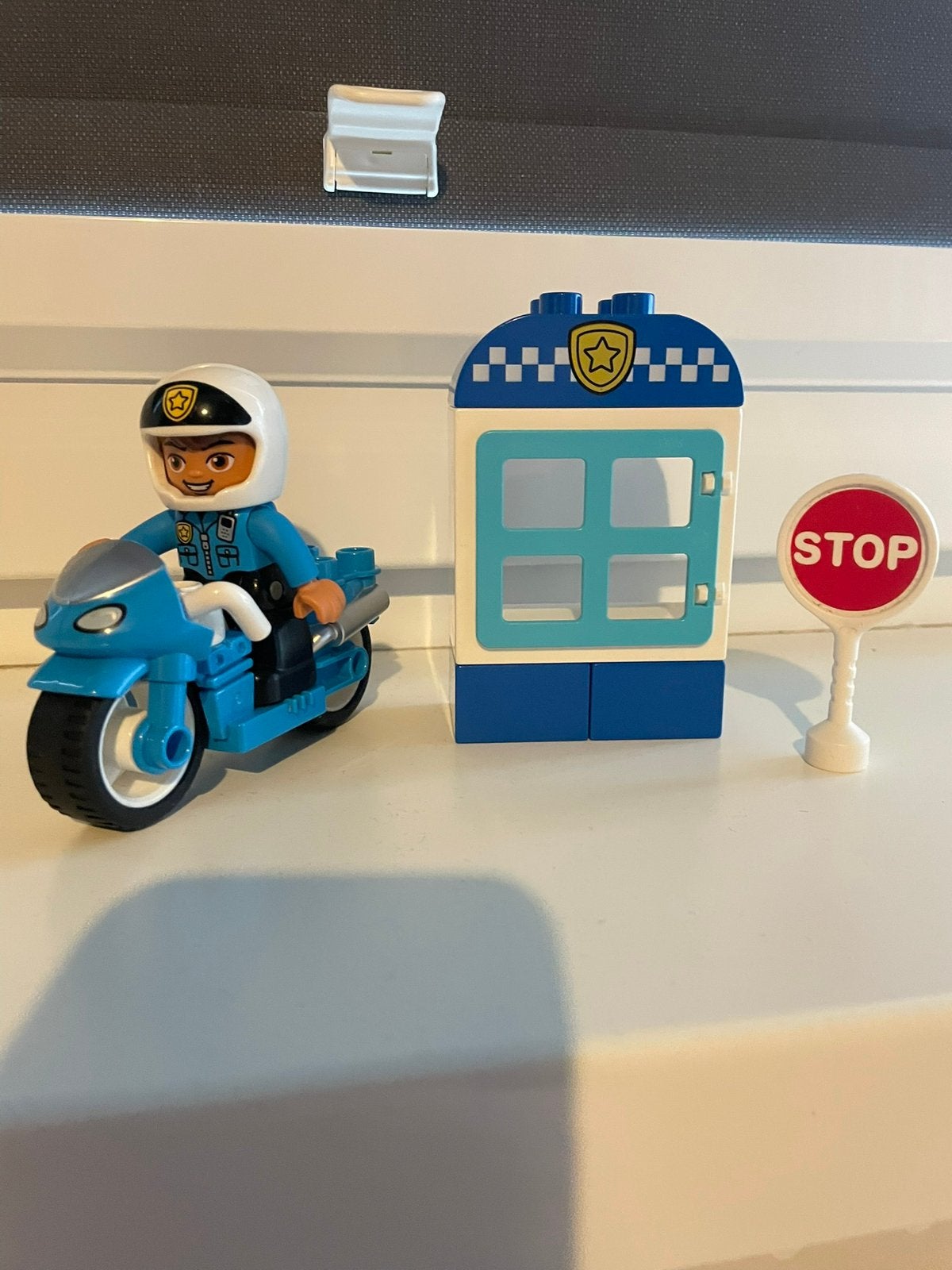 Duplo 2x politie moter sets, Ophalen of Verzenden, Zo goed als nieuw, Duplo