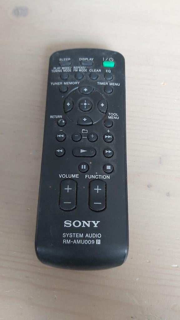 Sony RM- AMU009 audio afstandsbediening, Ophalen of Verzenden