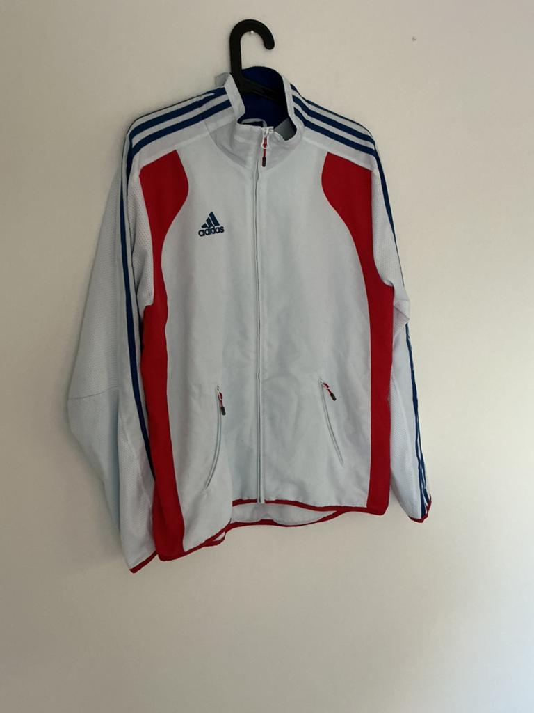Adidas sport vest. L, Kleding | Heren, Sportkleding, Wit, Maat 56/58 (XL), Ophalen of Verzenden, Zo goed als nieuw