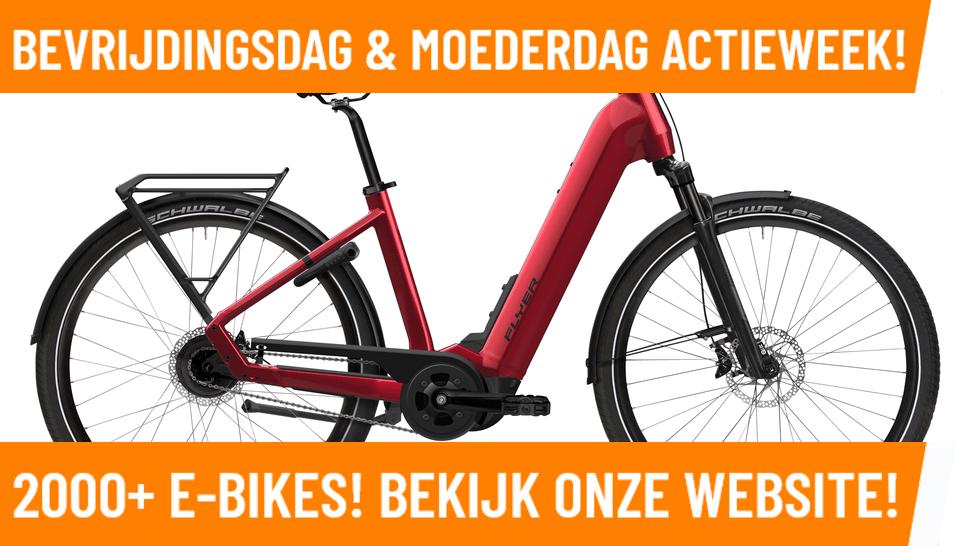 Flyer Upstreet 5.40 ebike met midden motor 5500 nu 2599,-, Fietsen en Brommers, Overige merken, Nieuw, Ophalen of Verzenden, 50 km per accu of meer