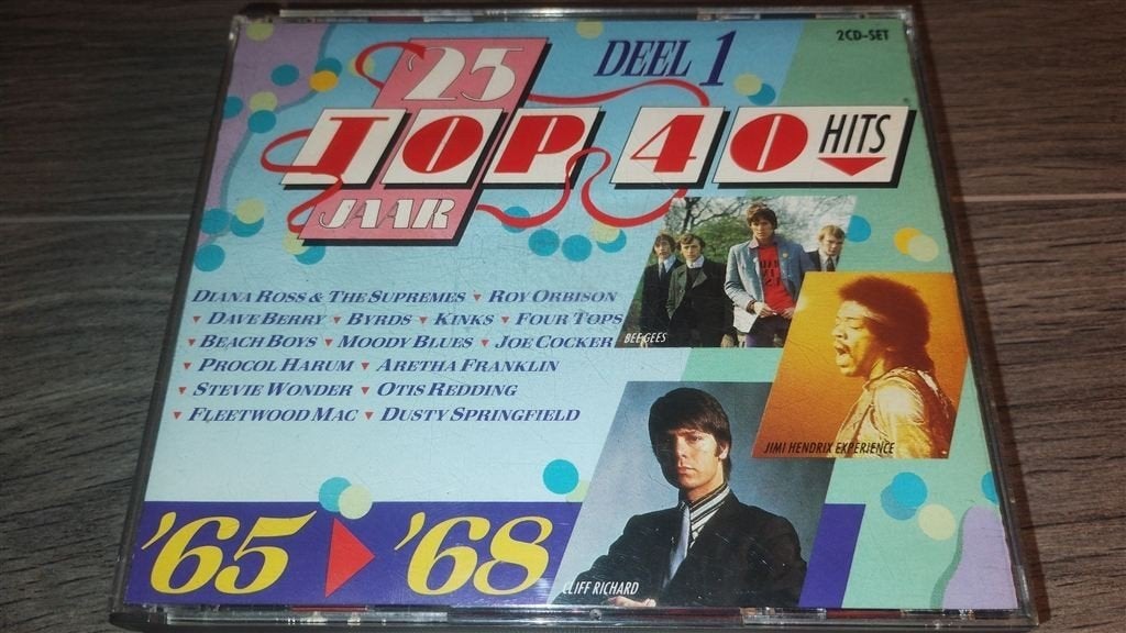 25 Jaar Top 40 Hits - Deel 1 - 1965-1968, Cd's en Dvd's, Cd's | Verzamelalbums, Ophalen of Verzenden, Zo goed als nieuw, Pop