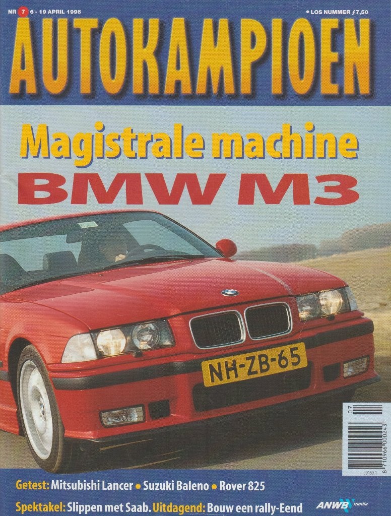 BMW M3 ( E36 ) in Autokampioen 1996, Gelezen, Ophalen of Verzenden, Autokampioen, BMW