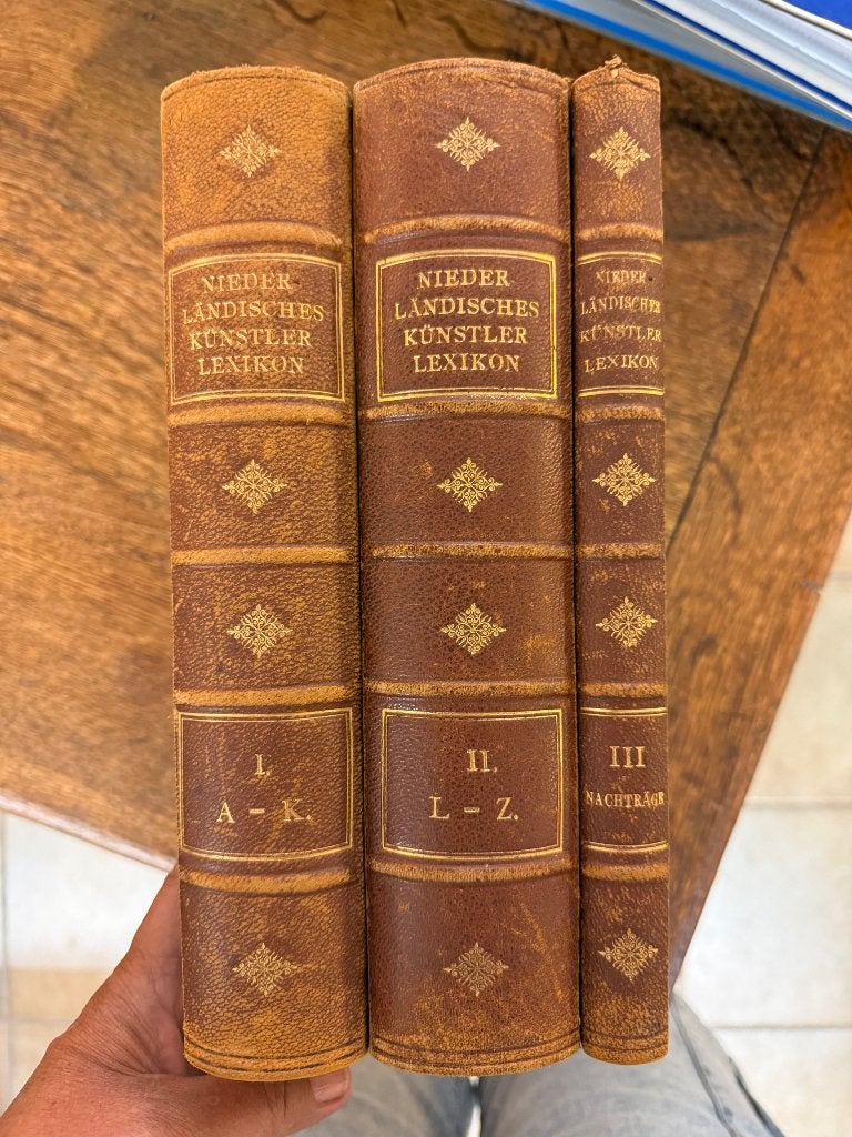Lexikon Nederlandse Kunstenaars, Ophalen