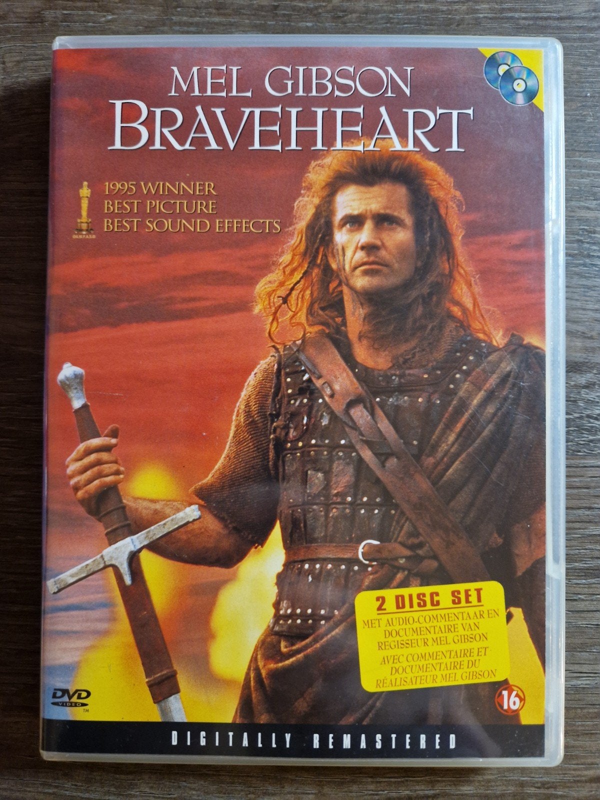 Braveheart (1995) 2-disc dvd, Nederlands, Overige genres, Ophalen of Verzenden, Zo goed als nieuw