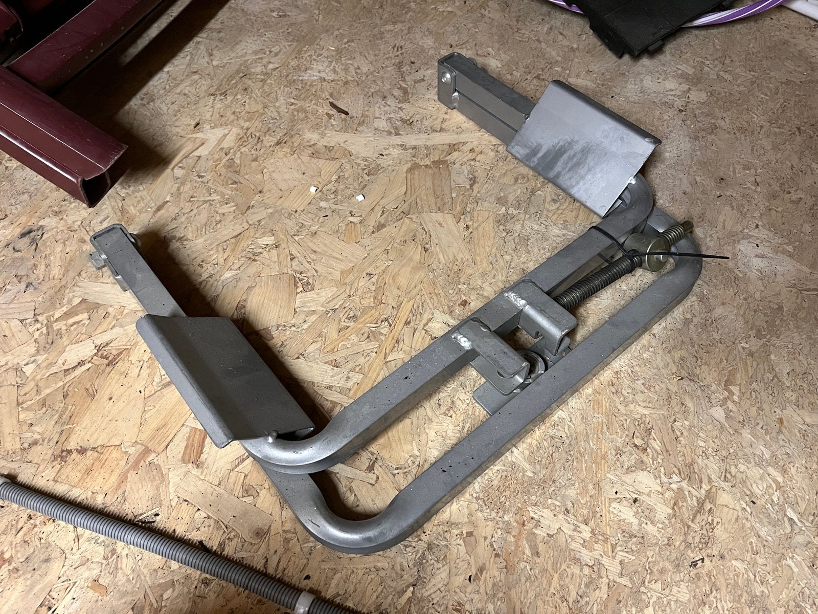 Caravan leveller, Ophalen, Gebruikt