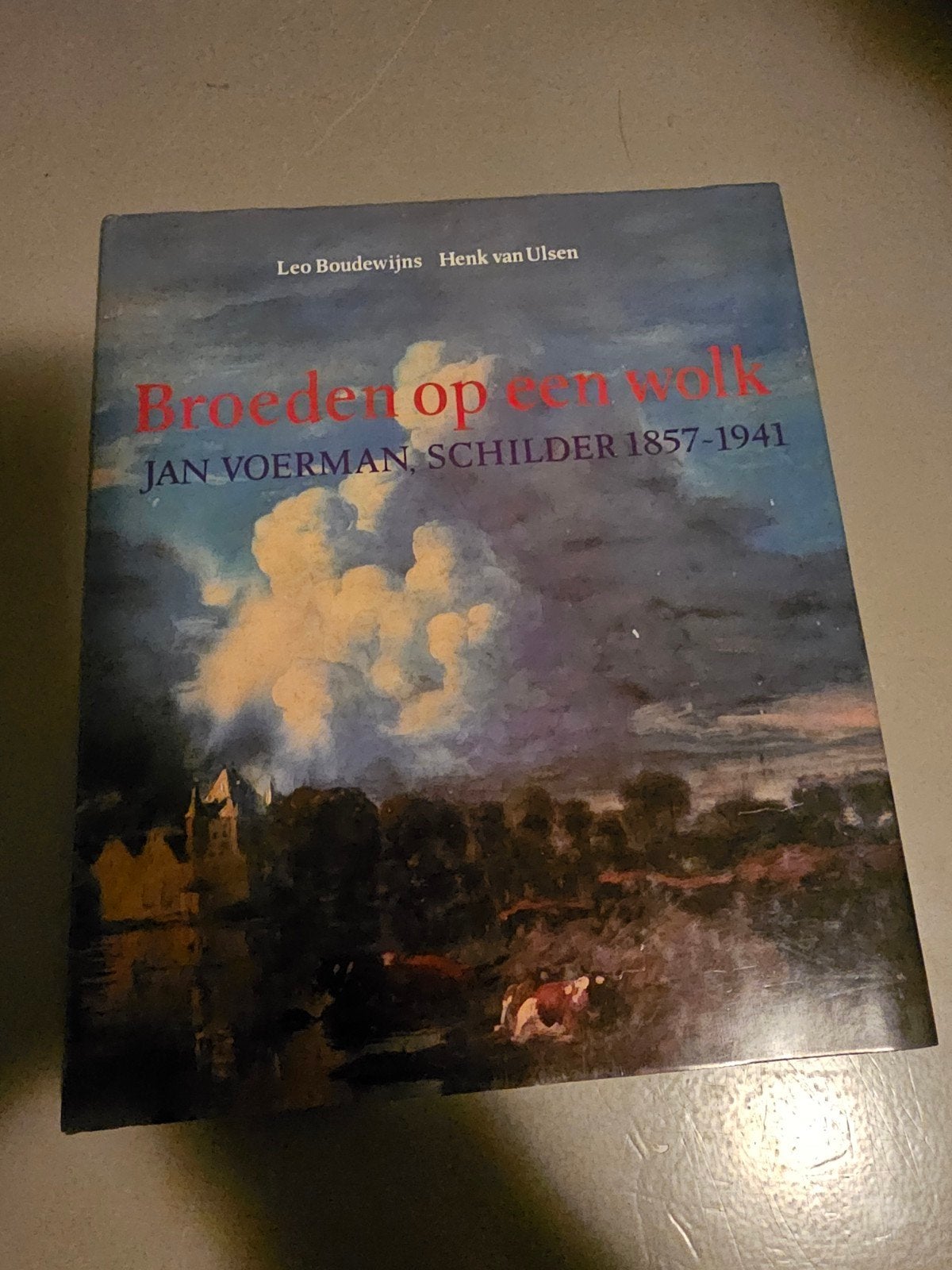 Broeden op een wolk - Jan Voerman (gesigneerd), Ophalen of Verzenden, Zo goed als nieuw