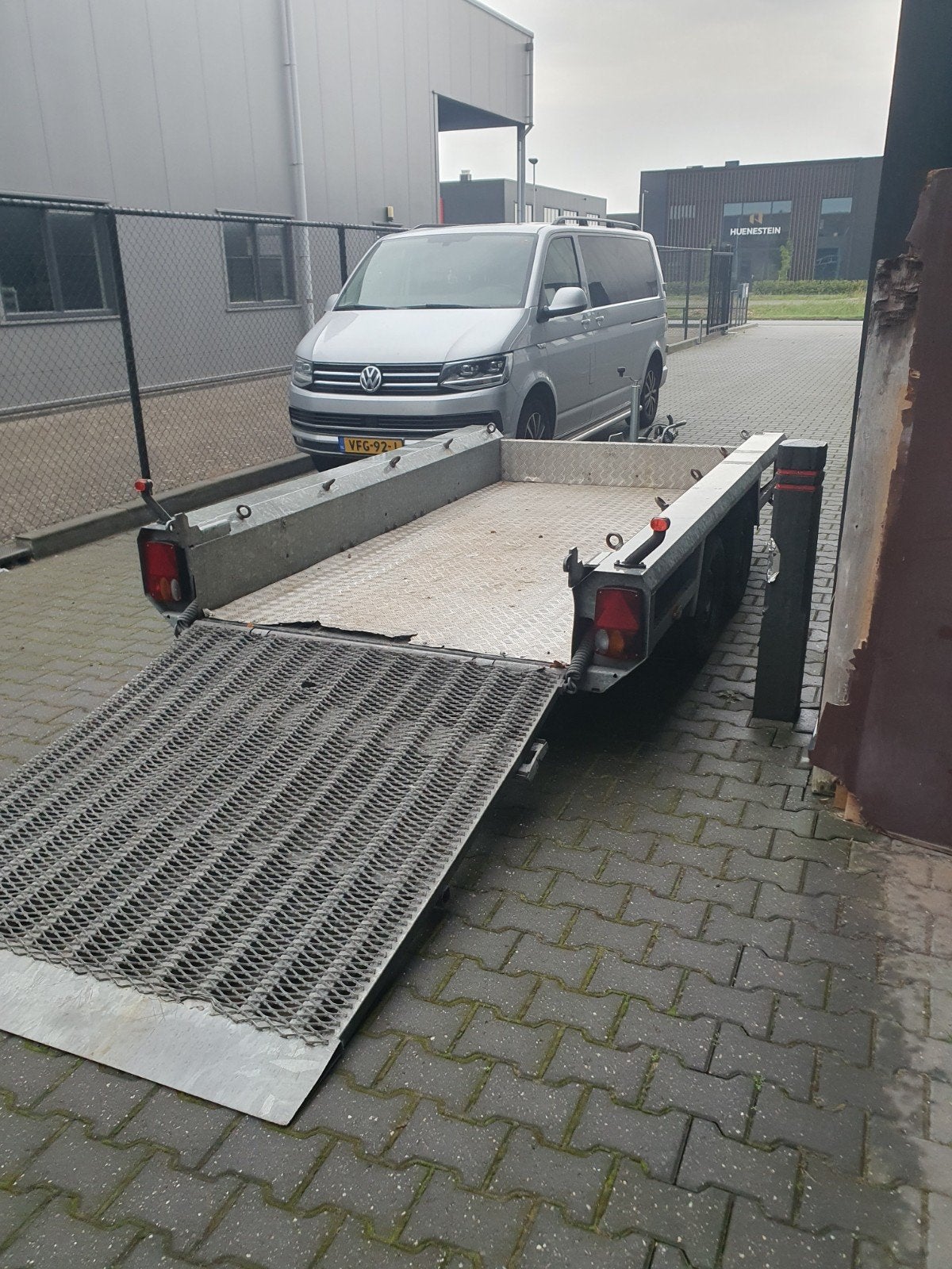 henra oprijwagen 3x160 3500KG  lange klep 3750ex, Ophalen of Verzenden
