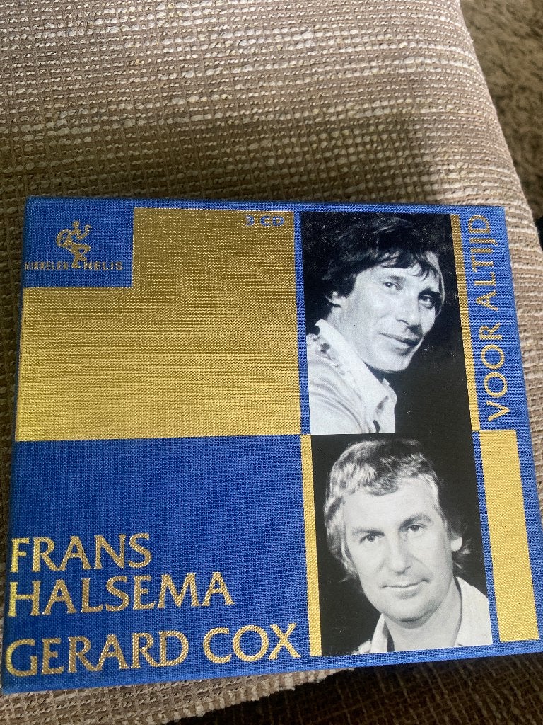 Frans Halsema & Gerard Cox - Voor Altijd (3 CD Boxset), Boxset, Cabaret of Kleinkunst, Ophalen of Verzenden, Zo goed als nieuw