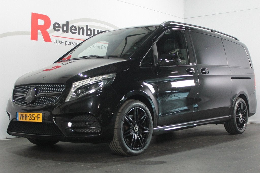 Mercedes-Benz V-Klasse 250d 4Matic AMG Lang Black Edition -, Auto's, Euro 6, 2000 kg, 4 stoelen, Zwart