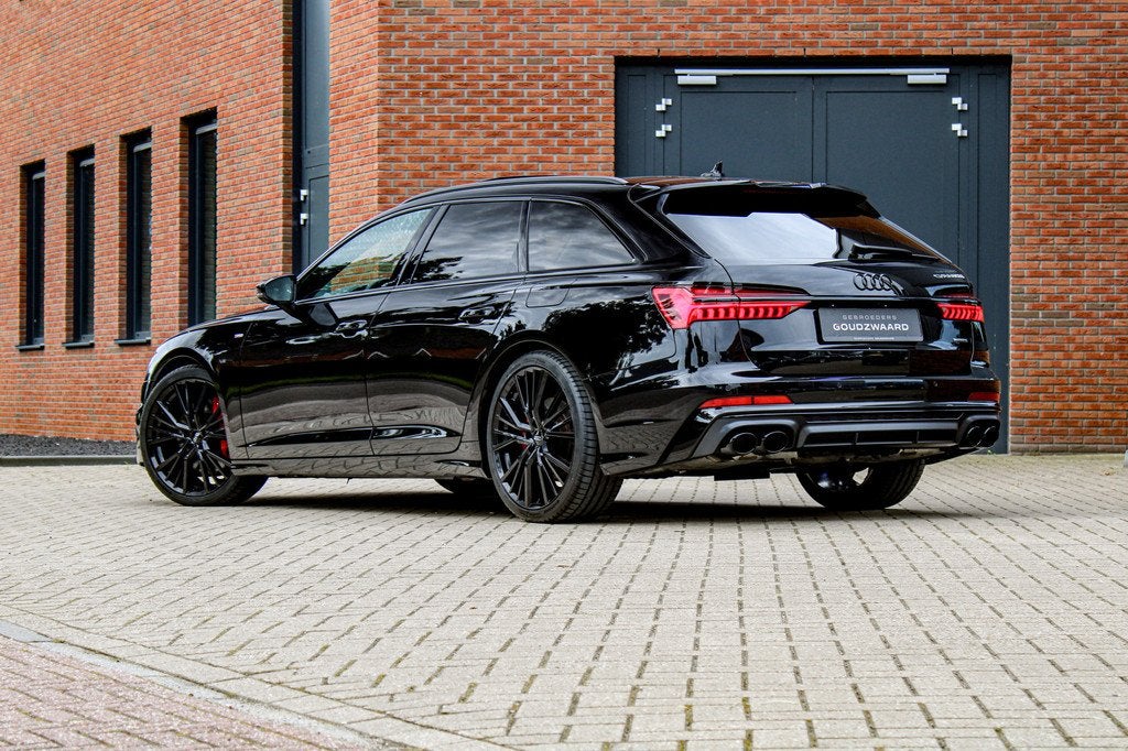 Audi A6 Avant 55 TFSI e quattro Competition | HUD | Pano | B, Auto's, Audi, Automaat, 14 kWh, Gebruikt, 4 cilinders