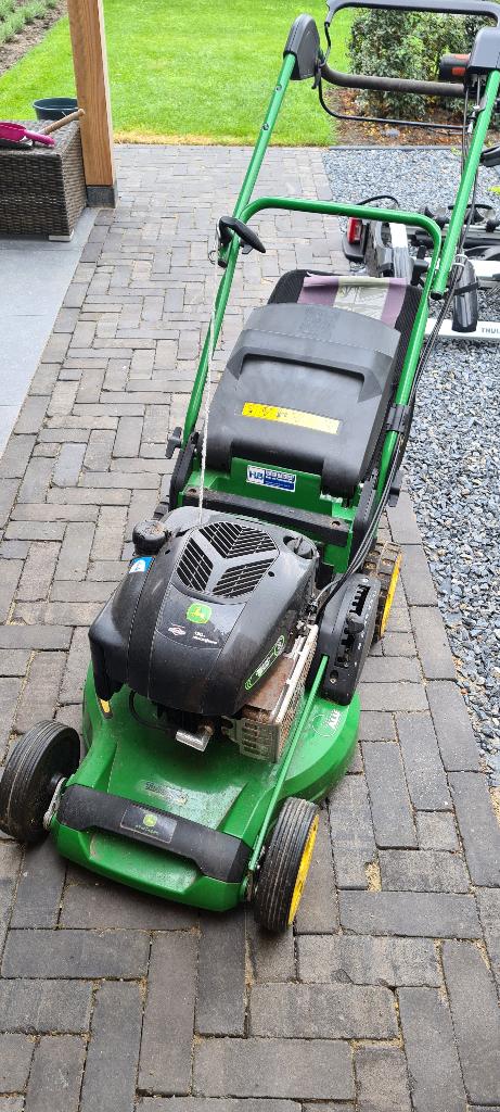 Benzine grasmaaier, Tuin en Terras, Cirkelmaaier, Gebruikt, Opvangbak, Benzine-grasmaaier