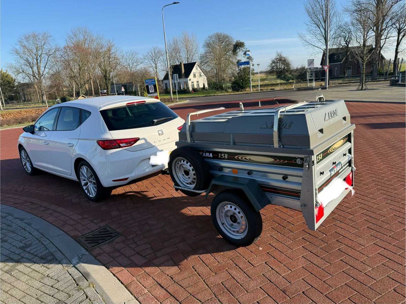 Erde Daxara 158 bagagewagen, Ophalen of Verzenden, Zo goed als nieuw