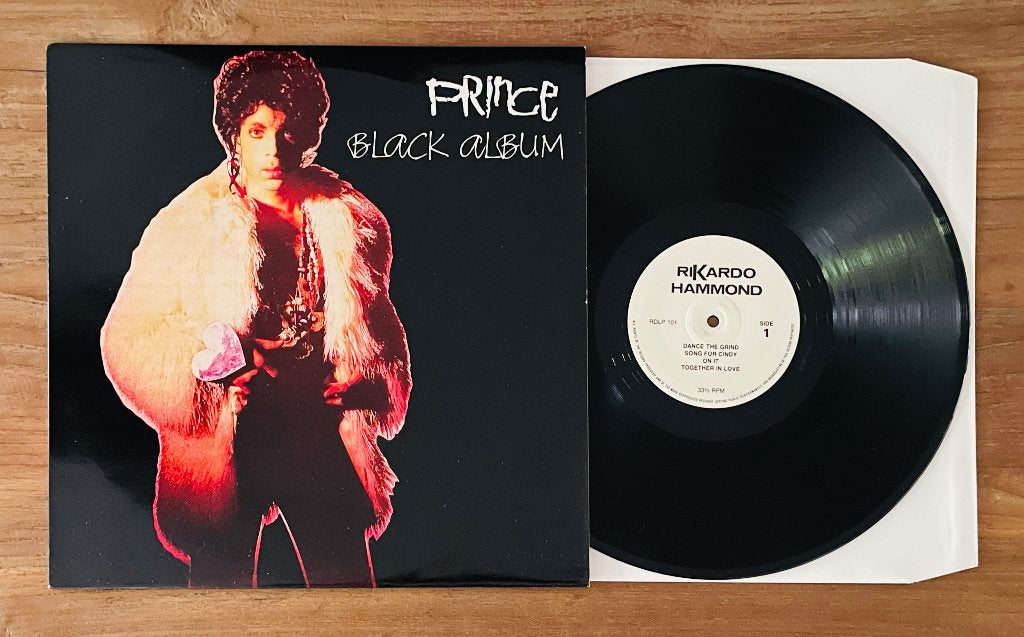 Prince - Black Album - LP - 1988, Limited edition, Verzenden, Zo goed als nieuw, 12 inch
