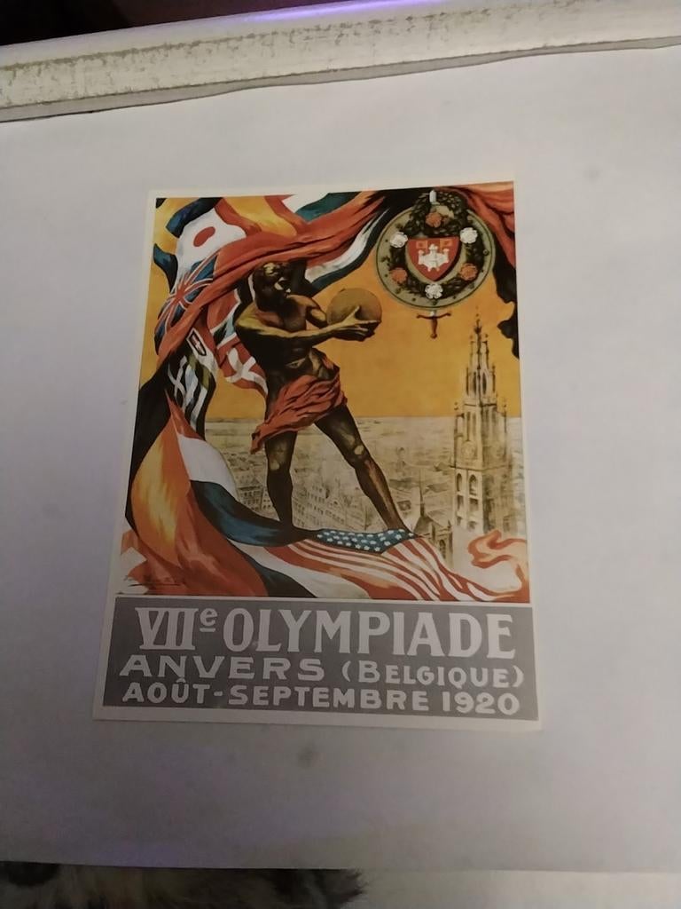 OLYMPISCHE SPELEN  1920. / ANSICHTKAART, Ophalen of Verzenden, Voor 1920