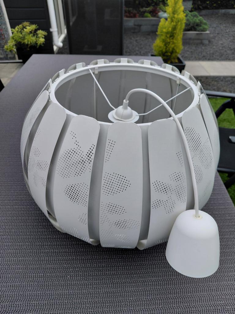Hanglamp, Ophalen of Verzenden, Zo goed als nieuw, Rond, 50 cm of meer