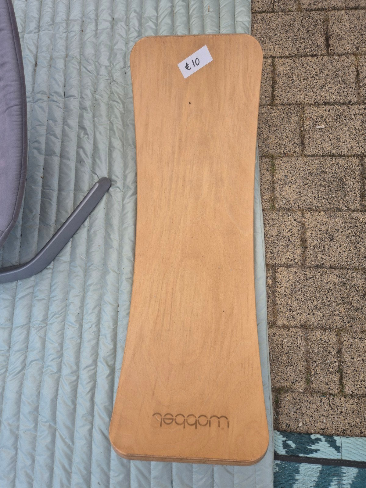 Wobbel Board met groene vilten onderkant, Ophalen, Gebruikt, Jongen of Meisje