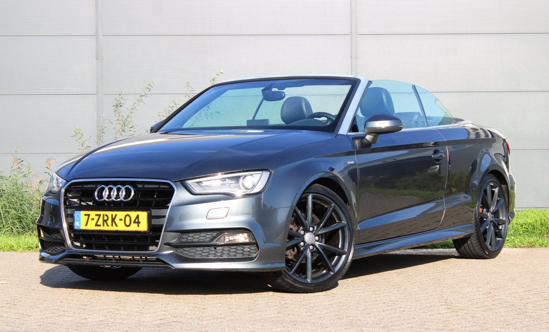 Audi A3 Cabriolet 1.4 TFSI CoD ProLine S Automaat Daytona Al, Gebruikt, 4 cilinders, Leder en Stof, Origineel Nederlands