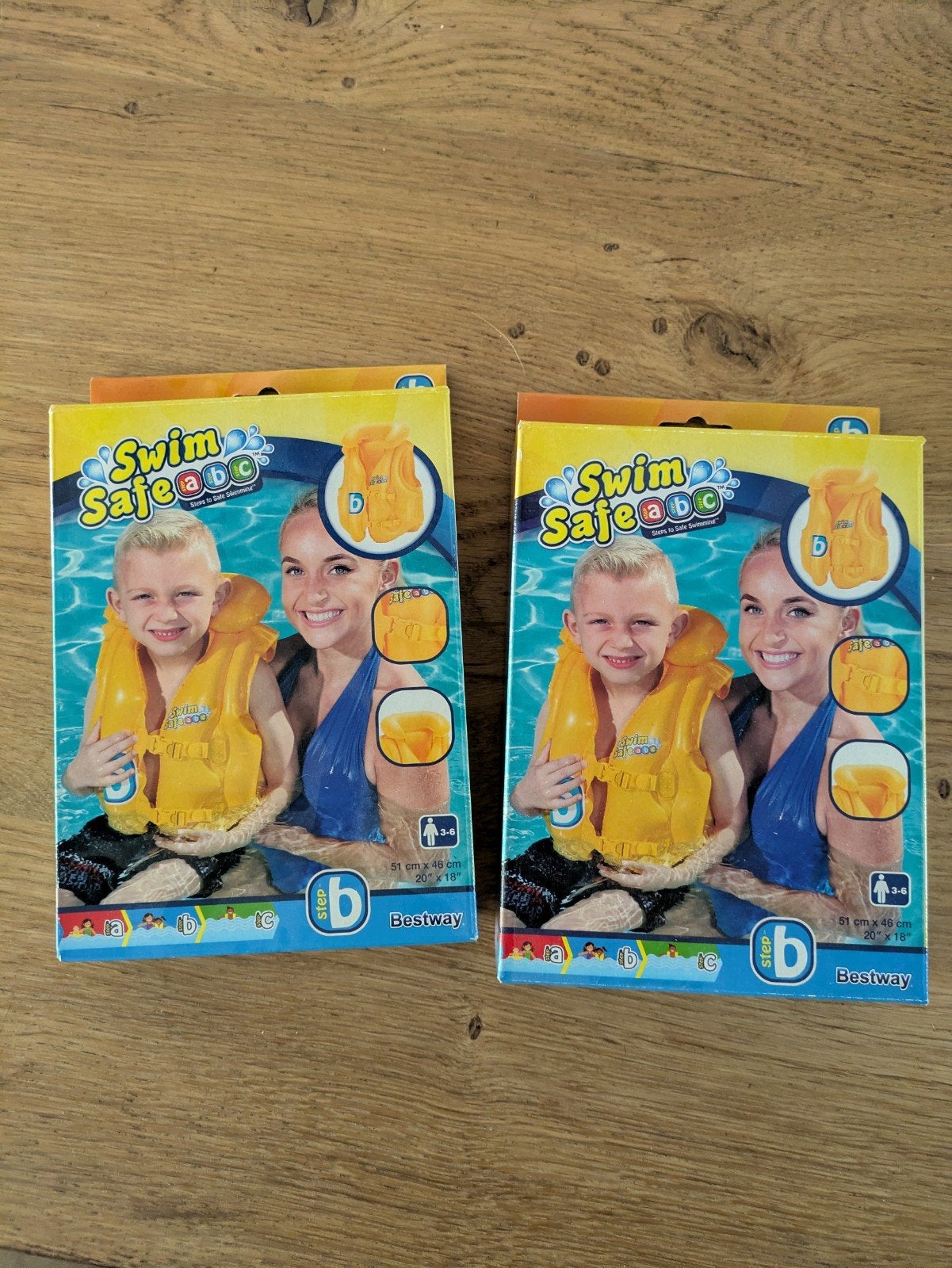 2x bestway swim safe zwemvest, Ophalen of Verzenden, Nieuw