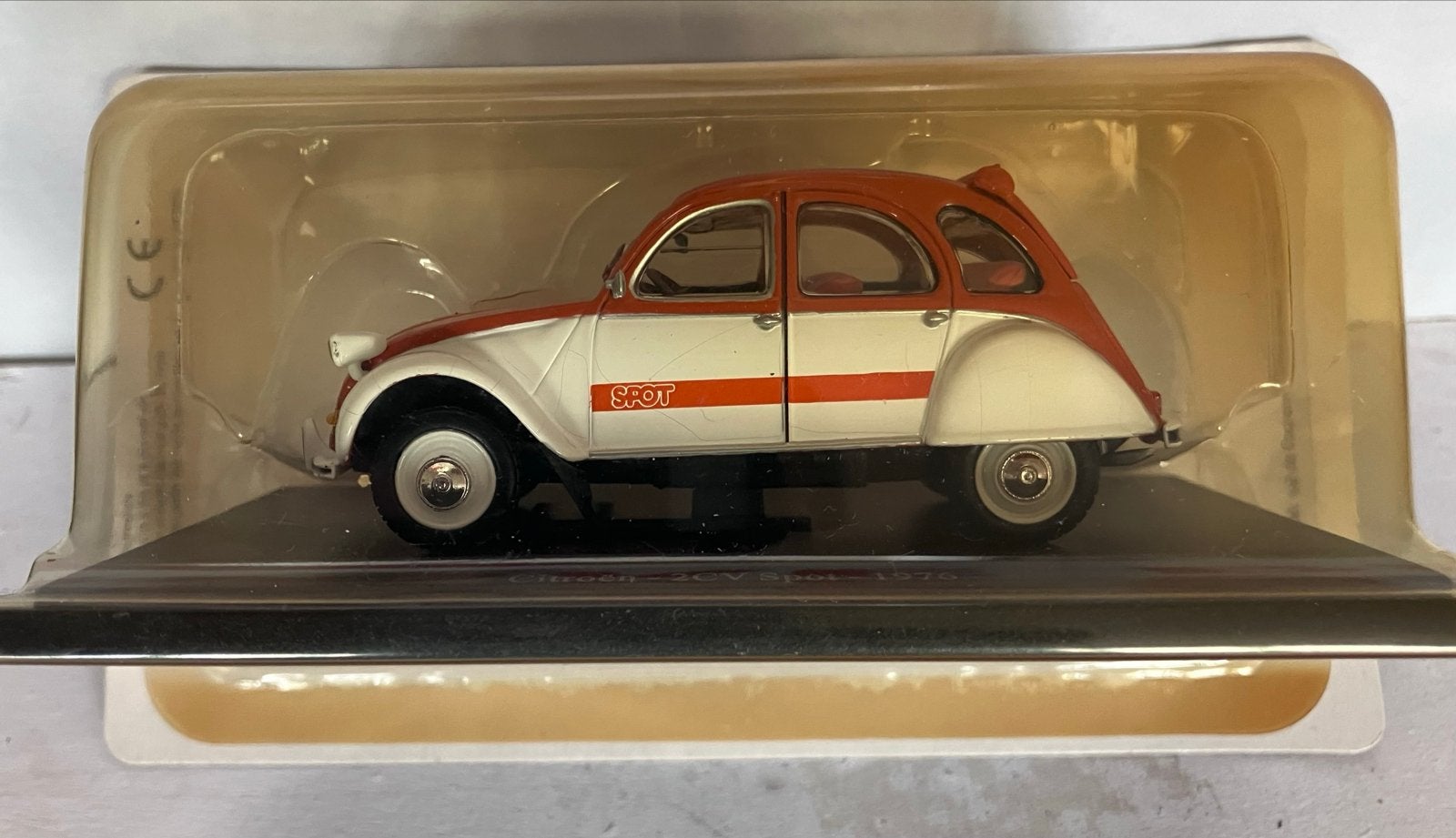 Citroën 2CV Spot 1976 Spot 1/43 - Nieuw in verpakking, Ophalen of Verzenden, Zo goed als nieuw, Overige typen