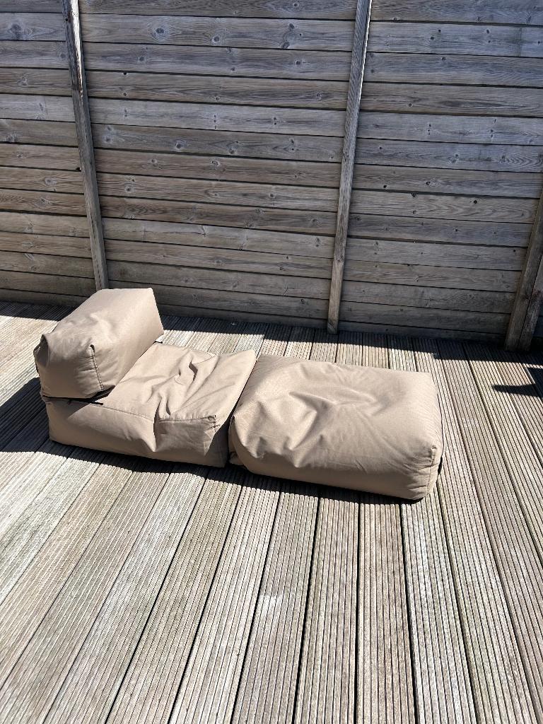 Switch Plus Loungebed Outdoor, Ophalen, Zo goed als nieuw, Beige, Overige typen
