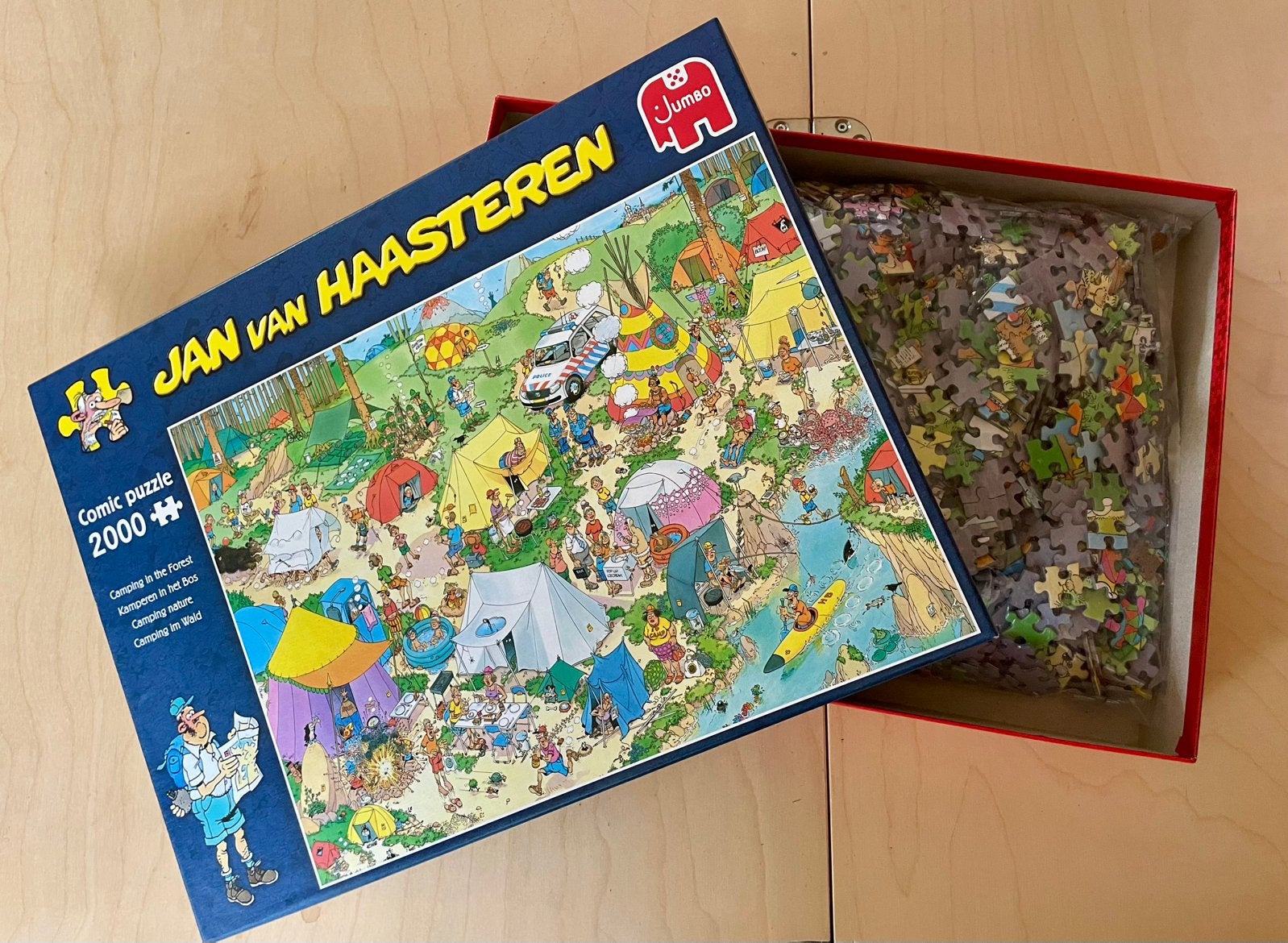 Jan van Haasteren en Wasgij puzzels - kopen of ruilen!, Ophalen of Verzenden, 500 t/m 1500 stukjes, Zo goed als nieuw