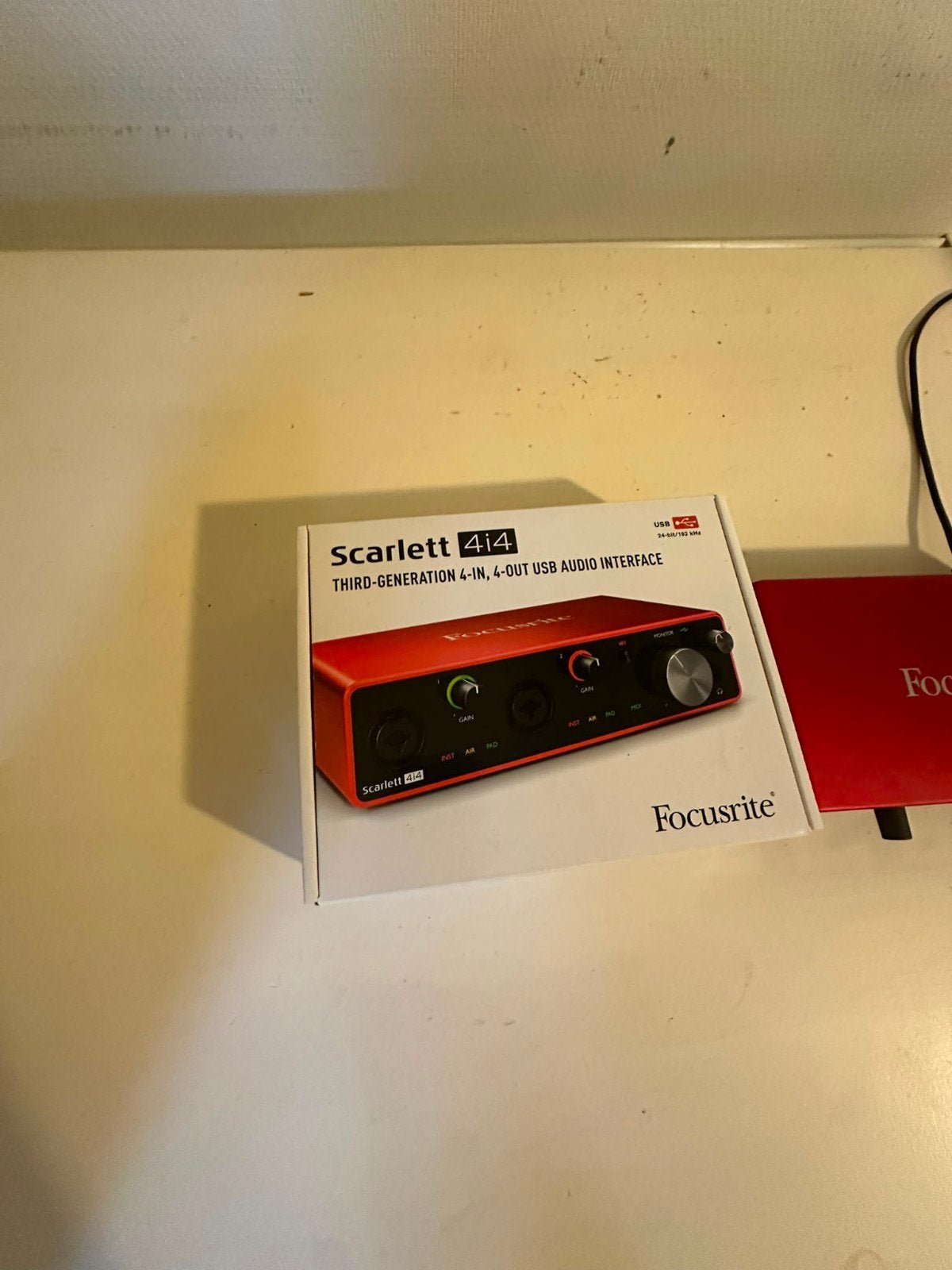Focusrite Scarlett 4i4 3rd Gen USB Audio Interface, Ophalen