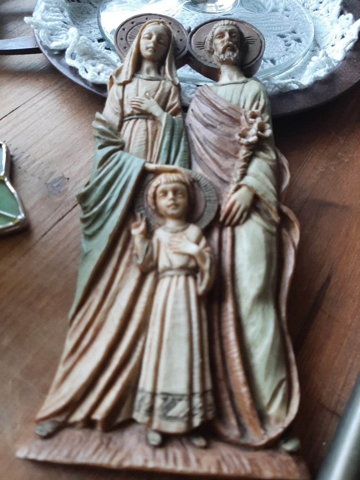 Heilige Familie Plaquette - Maria, Jozef en Jezus, Ophalen of Verzenden, Nieuw