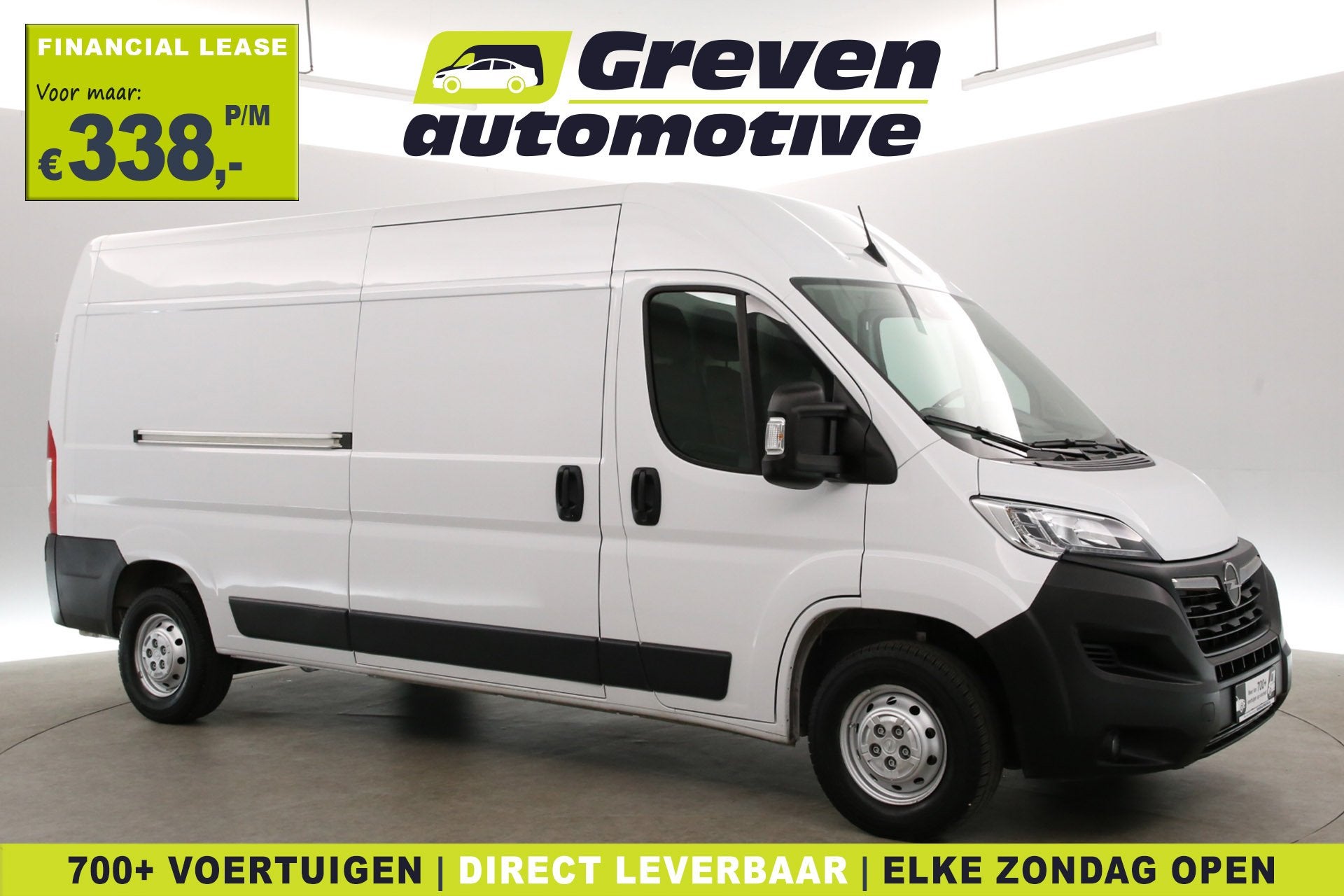 Opel Movano 2.2 BlueHDI 140PK L3H2 | Clima | Camera | Carpla, Gebruikt, 594 cc, Wit, Bedrijf