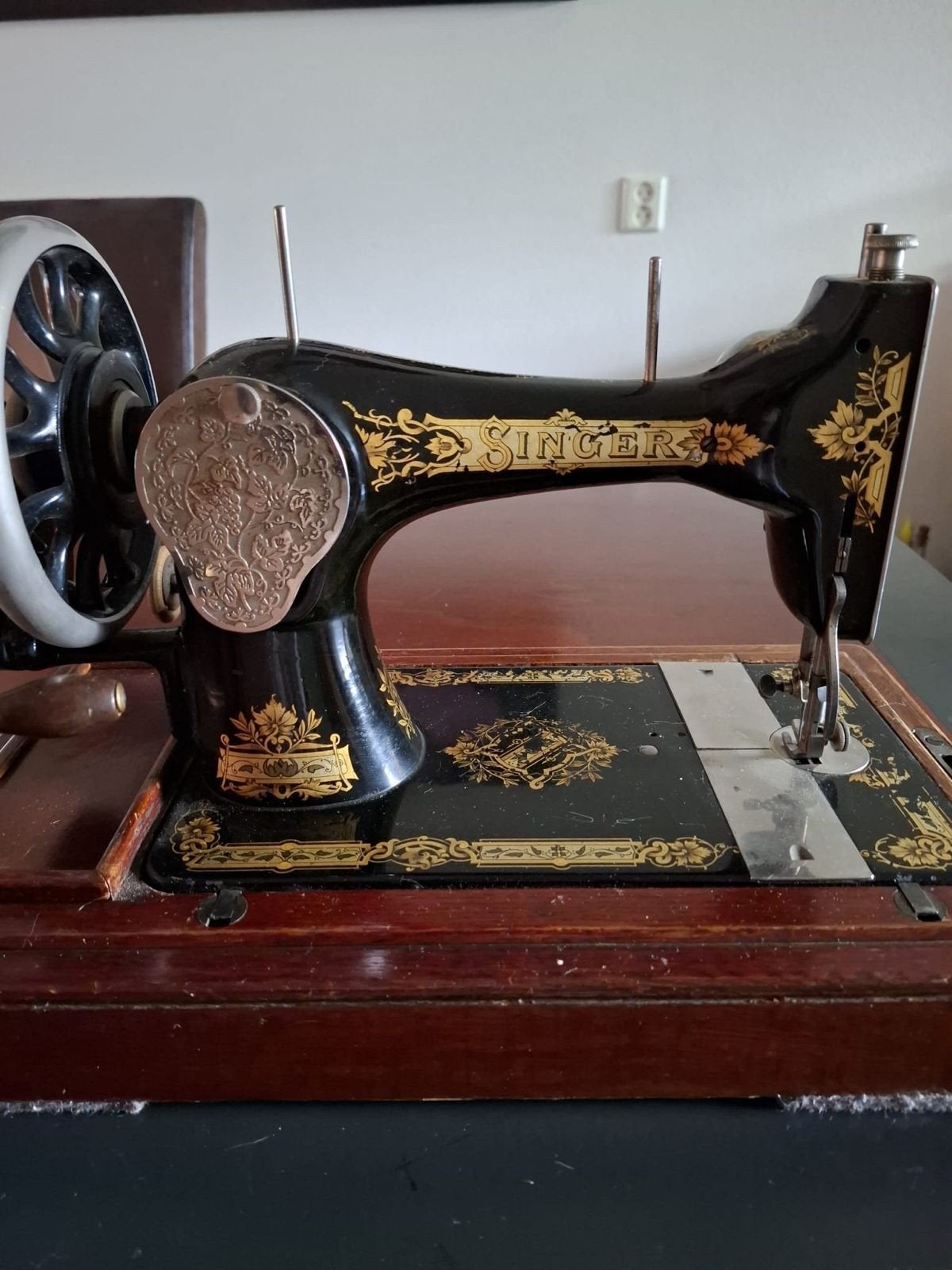 Vintage Singer Naaimachine uit 1909 - Zeer Goede Staat, Ophalen