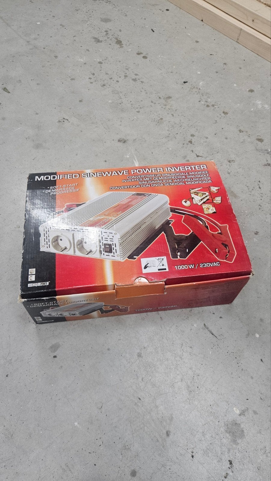Nieuwe 1000W Power Inverter DC 12V naar AC 230V/50Hz, Ophalen of Verzenden