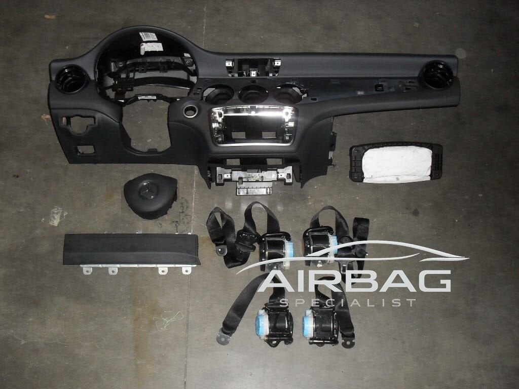 MERCEDES CLA W117 Airbag set Leer dashboard  wit stiksel, Gebruikt, -, Ophalen of Verzenden, -