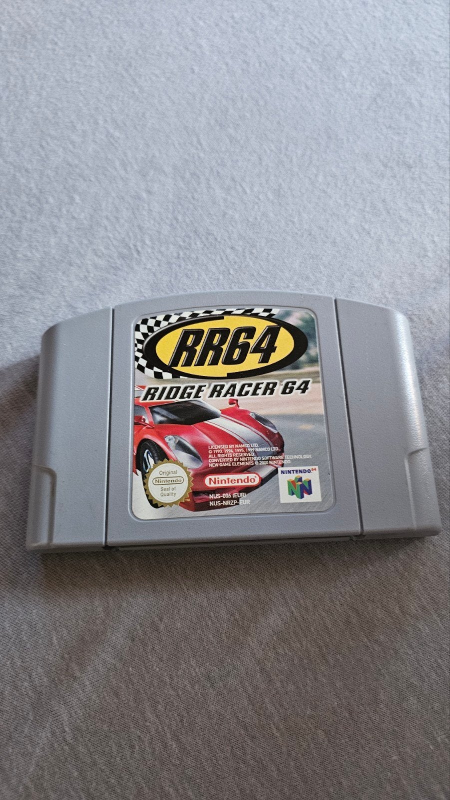 Ridge Racer 64 - Nintendo 64 (N64) - Racegame, Ophalen, Gebruikt, 1 speler, Racen en Vliegen