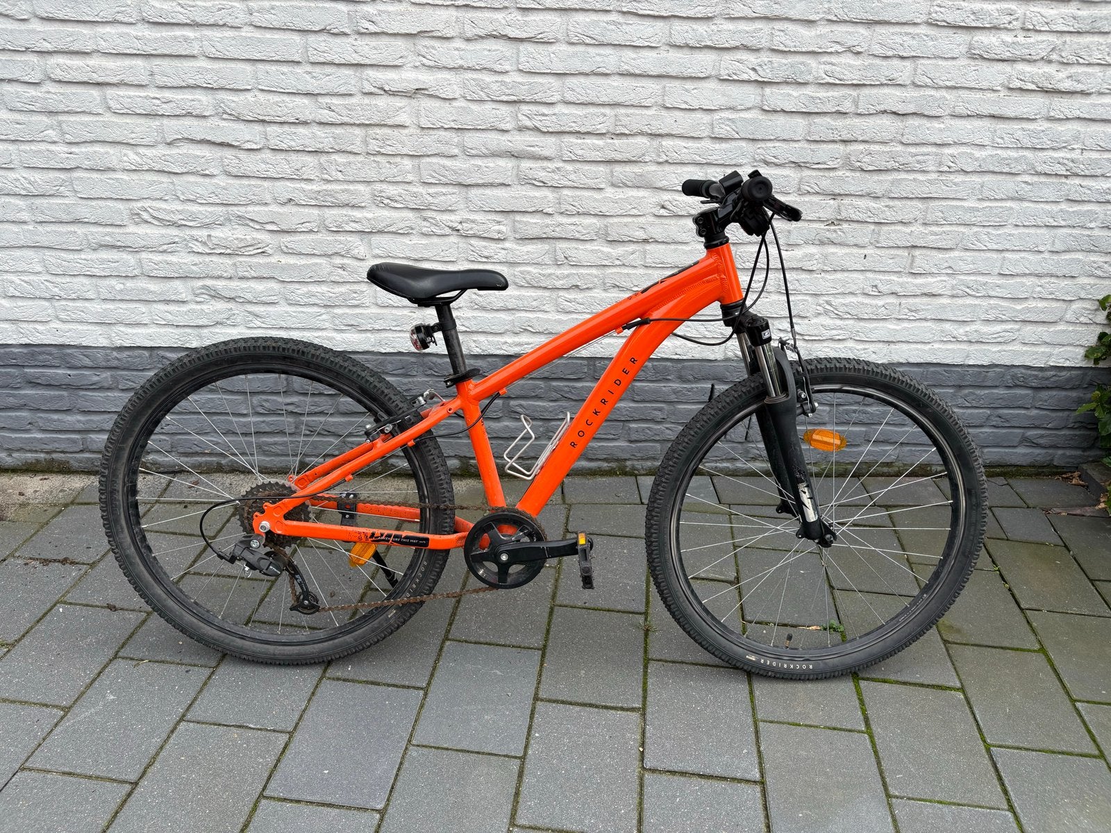 Rockrider ST 500 Mountainbike - Oranje 26 inch, Fietsen en Brommers, Hardtail, Heren, Ophalen of Verzenden, Zo goed als nieuw