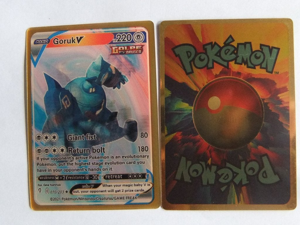 3 D pokemonkaart Goruk V 220, Verzenden, Nieuw