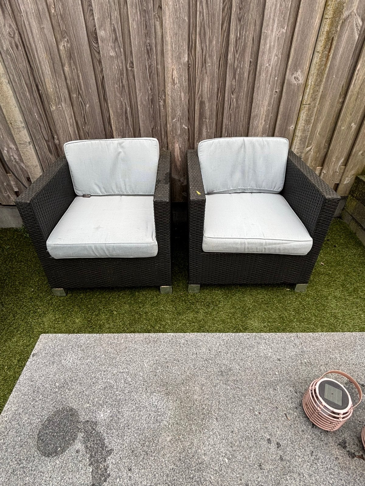 Loungeset, Tuin en Terras, Ophalen of Verzenden, Gebruikt, Kunststof, 4 zitplaatsen