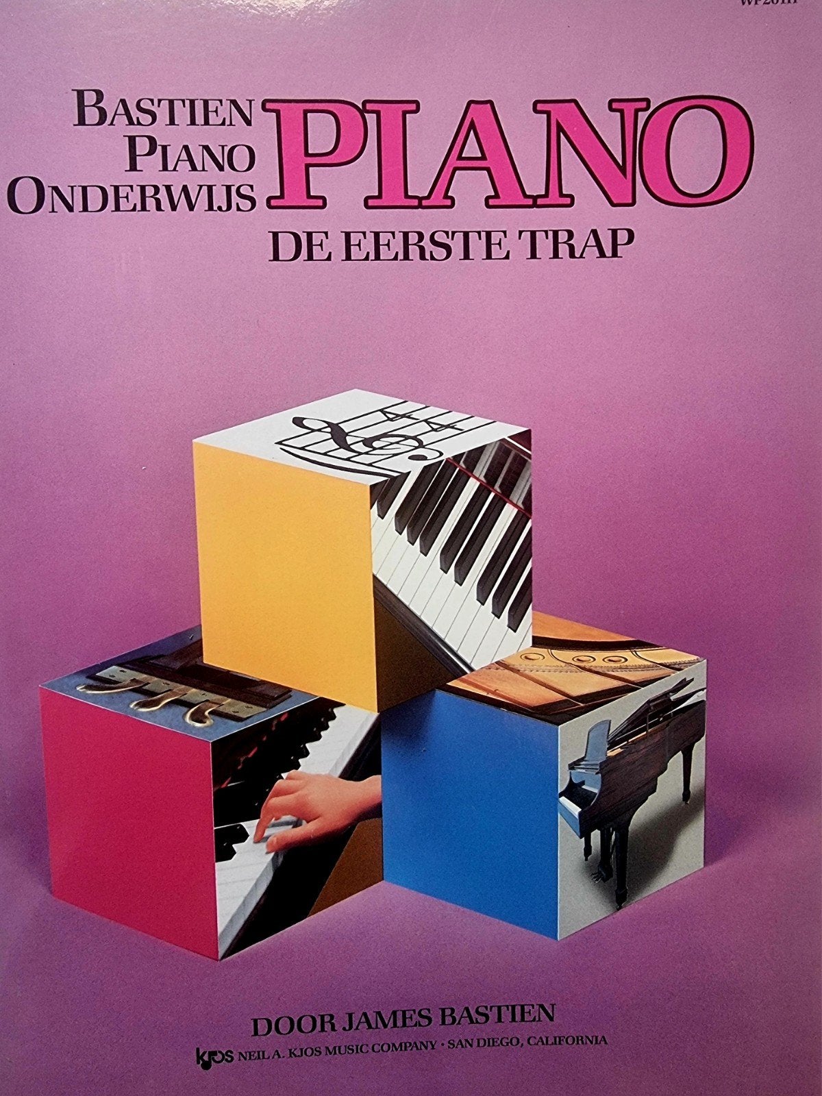 Bastien Piano Onderwijs - De Eerste Trap P68 Ongebruikt., Gebruikt, Verzenden, Overige genres, Les of Cursus