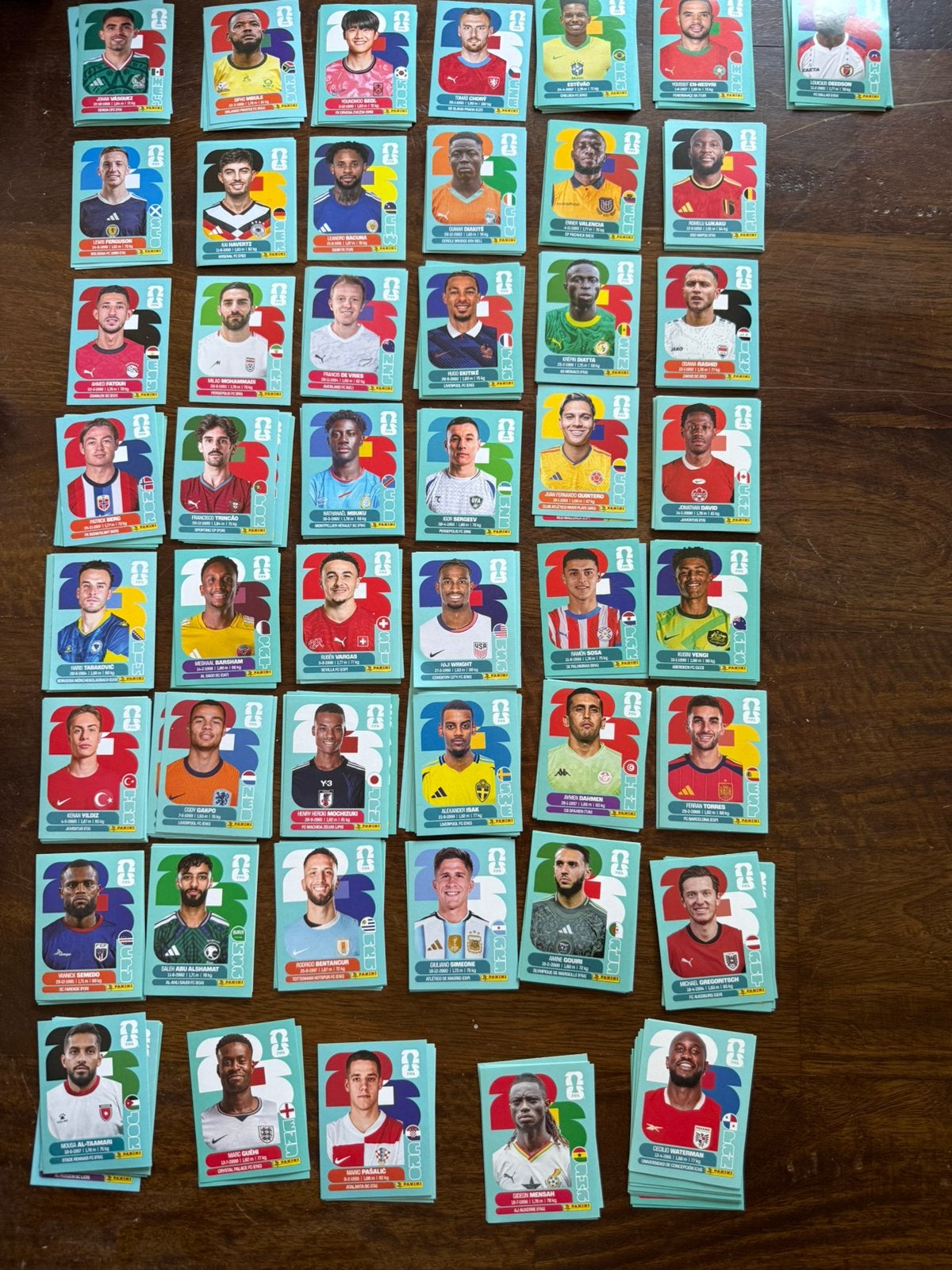 Panini voetbalplaatjes WK 2026 ruilen, Ophalen of Verzenden, Zo goed als nieuw, Meerdere stickers