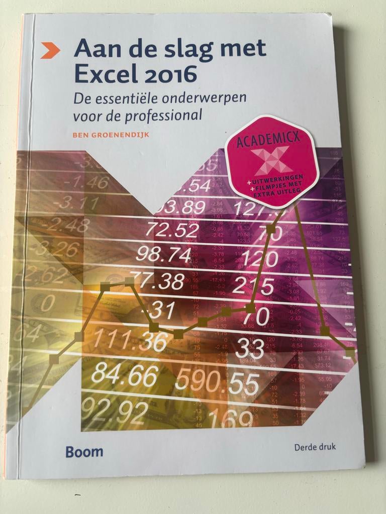 Aan de slag met Excel 2016, Boeken, Ophalen of Verzenden, Gelezen, Software