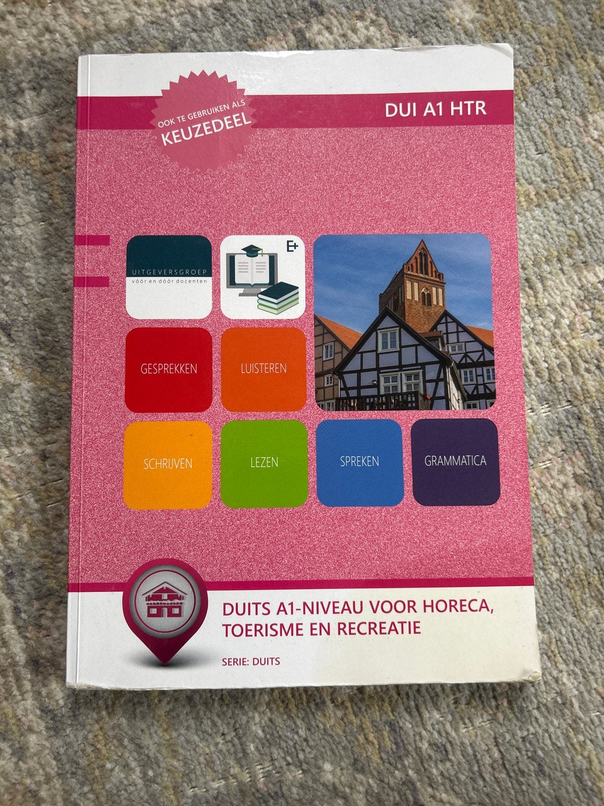 Duits A1-niveau voor Horeca, Toerisme en Recreatie, Boeken, Ophalen of Verzenden, Alpha, Zo goed als nieuw, MBO