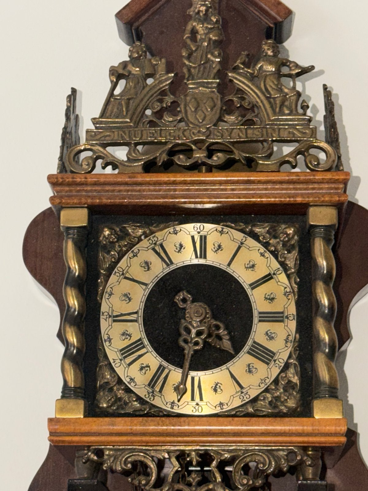 Originele WUBA / J.W.A. Warmink Zaanse wandklok, Ophalen of Verzenden