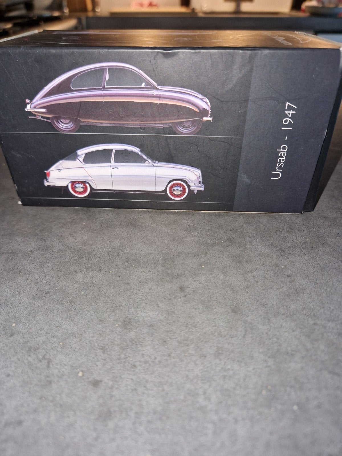 Saab 92001 (Ursaab) 1947 modelauto schaal: 1:43, Ophalen of Verzenden, Zo goed als nieuw, Auto, Overige merken